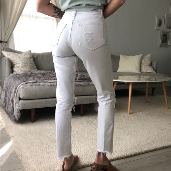 Grlfrnd White Karolina Jeans - Picture 3 of 12
